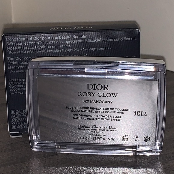 ✨020 Mahogany✨Dior New In Box Rosy Glow Color-Reviving Powder Blush - Picture 7 of 9